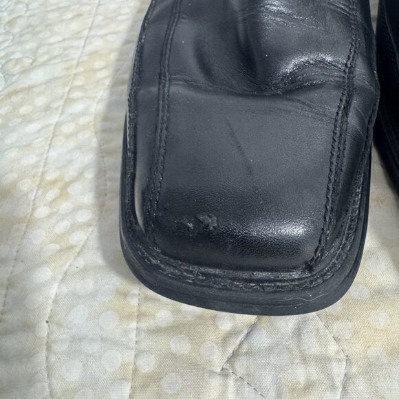 Docker 90-27224 Franchise Black Leather Slipon ComfortDress Loafer Men Shoe 9. - Picture 7 of 8